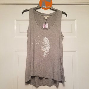 Z by Zobha New Tank Top Feather Small